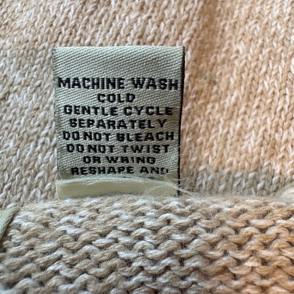 Classic Elements VTG cottagecore ramie & cotton blend embroidery floral crochet - Picture 5 of 6